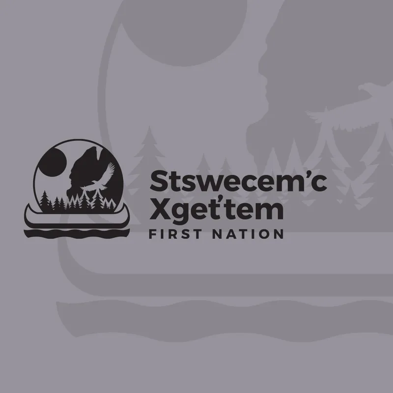 Stswecem'c Xget'tem branded background