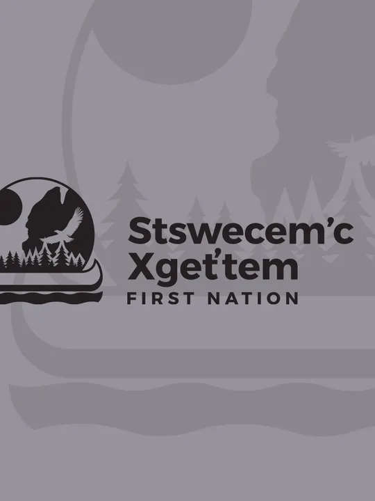 Stswecem'c Xget'tem branded background